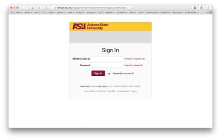 ASURITE Login - Arizona State University Login