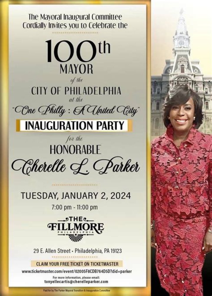 Cherelle Parker Husband: Is Philadelphias 100th Mayor Married?