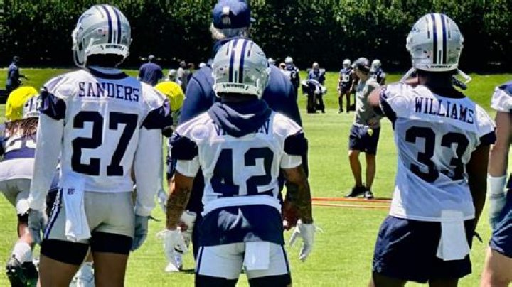 Deuce Vaughn And His Dallas Cowboys Family