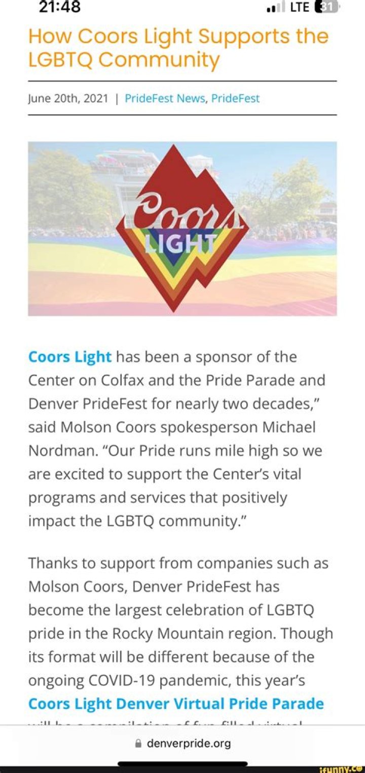 Does Coors Support LGBTQ? Read Everything Here!