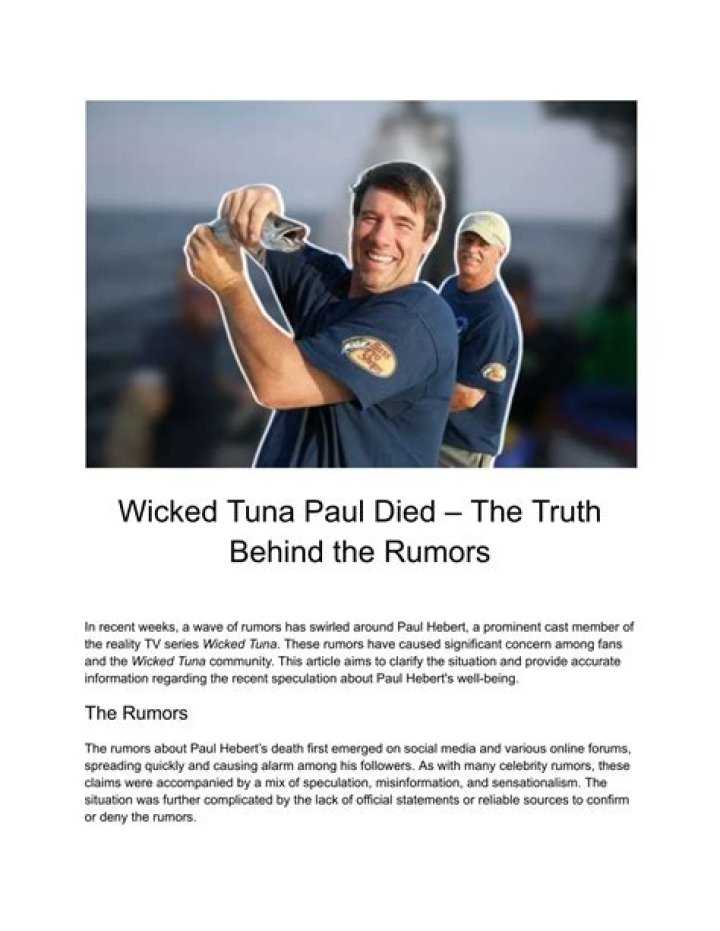 The Truth Behind the Rumors