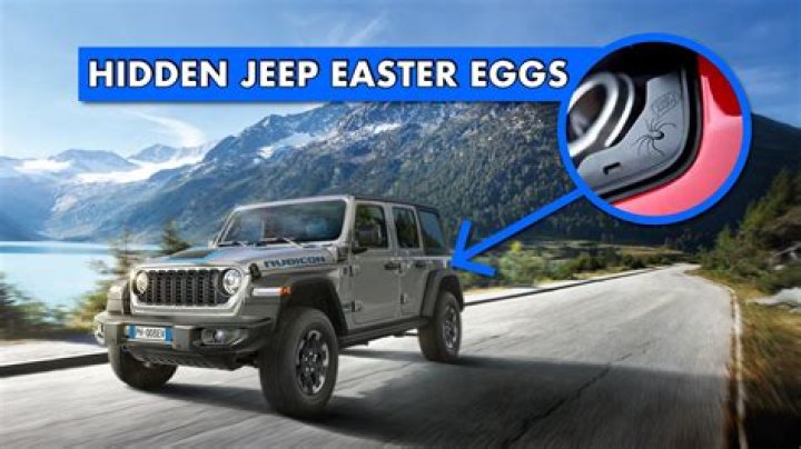 Uncovering Grand Cherokee Easter Eggs