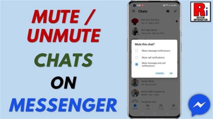 What Happens When You Mute Someone on Messenger? |